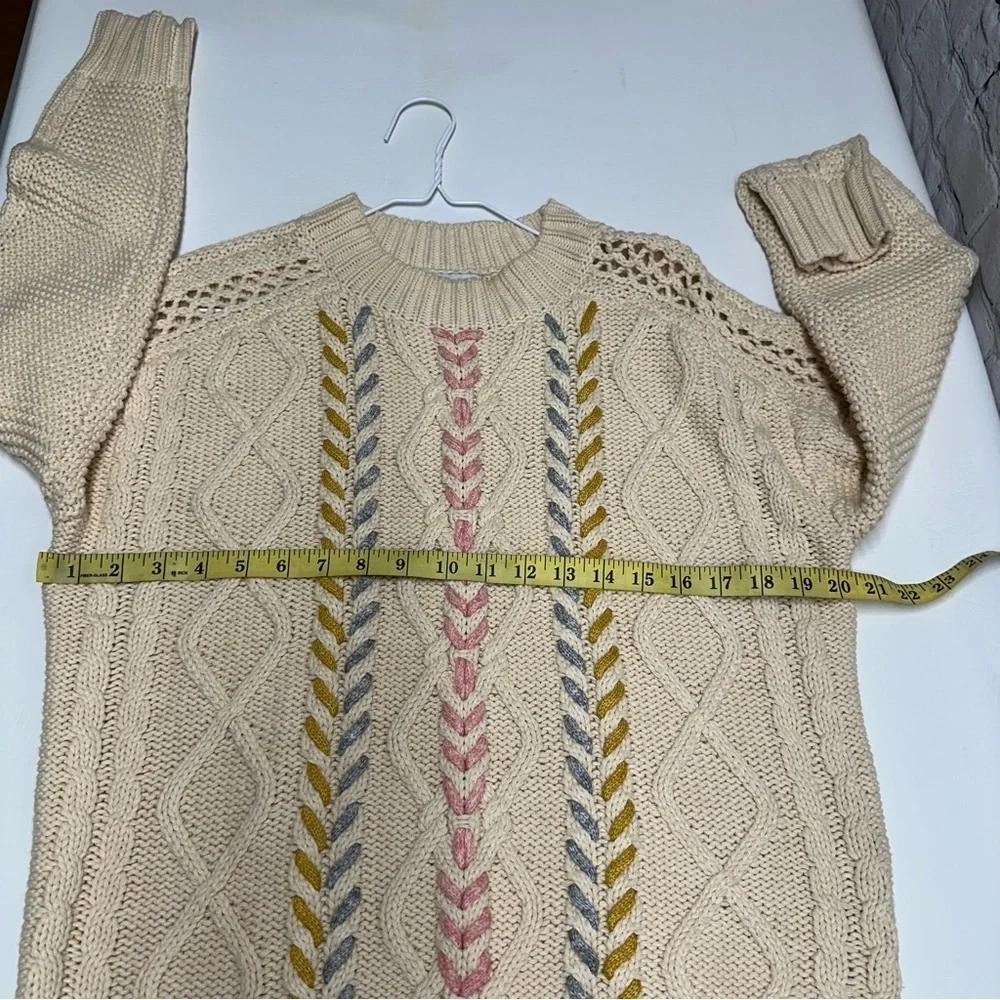 Michael Stars Cable-knit Sweater (S)